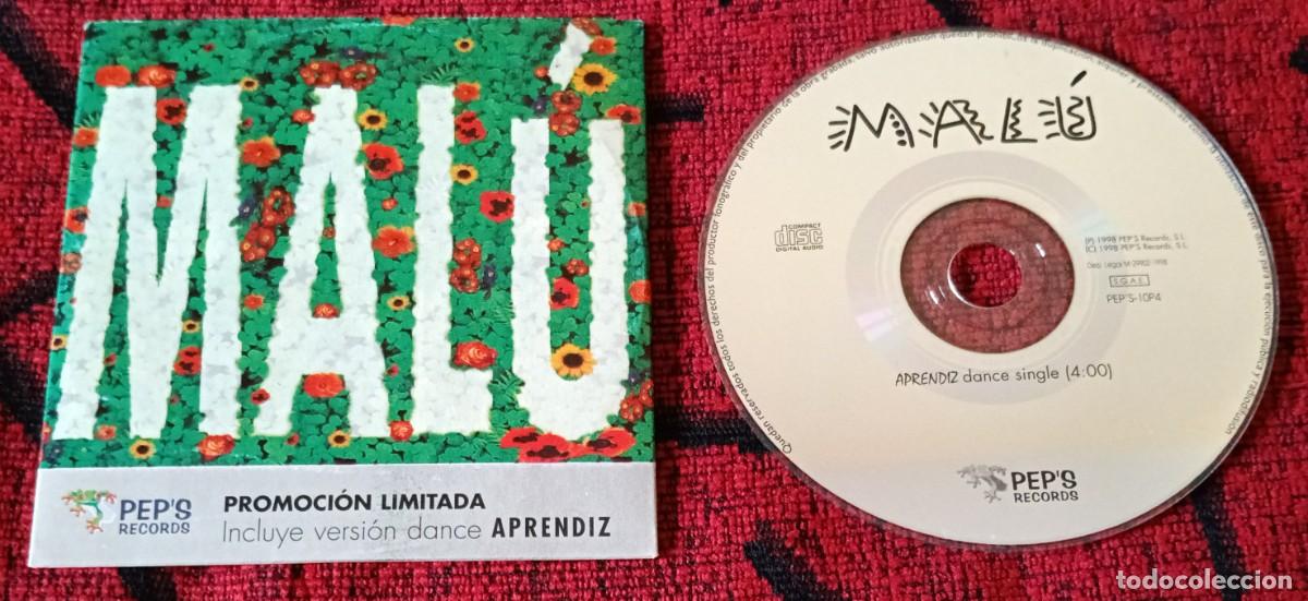 CDs de m&uacute;sica: MALU ** Aprendiz (Dance Single) ** CD SINGLE PROOCIONAL 1998