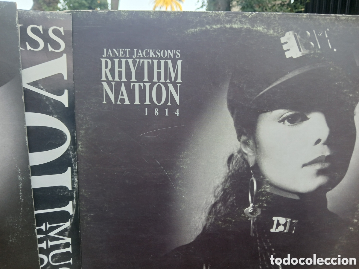 CDs de m&uacute;sica: VINILO, TRES LP DE JANET JACKSONS. - Foto 3