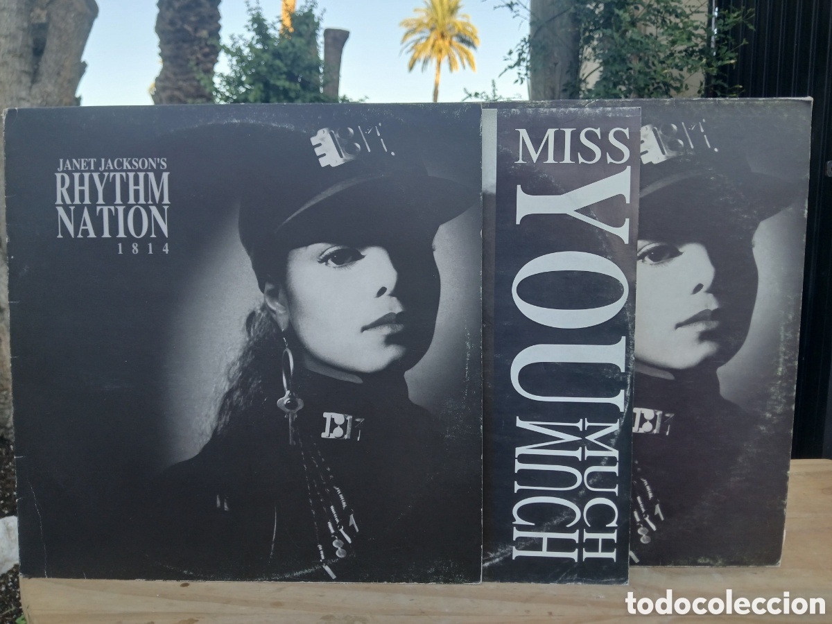 CDs de m&uacute;sica: VINILO, TRES LP DE JANET JACKSONS. - Foto 1