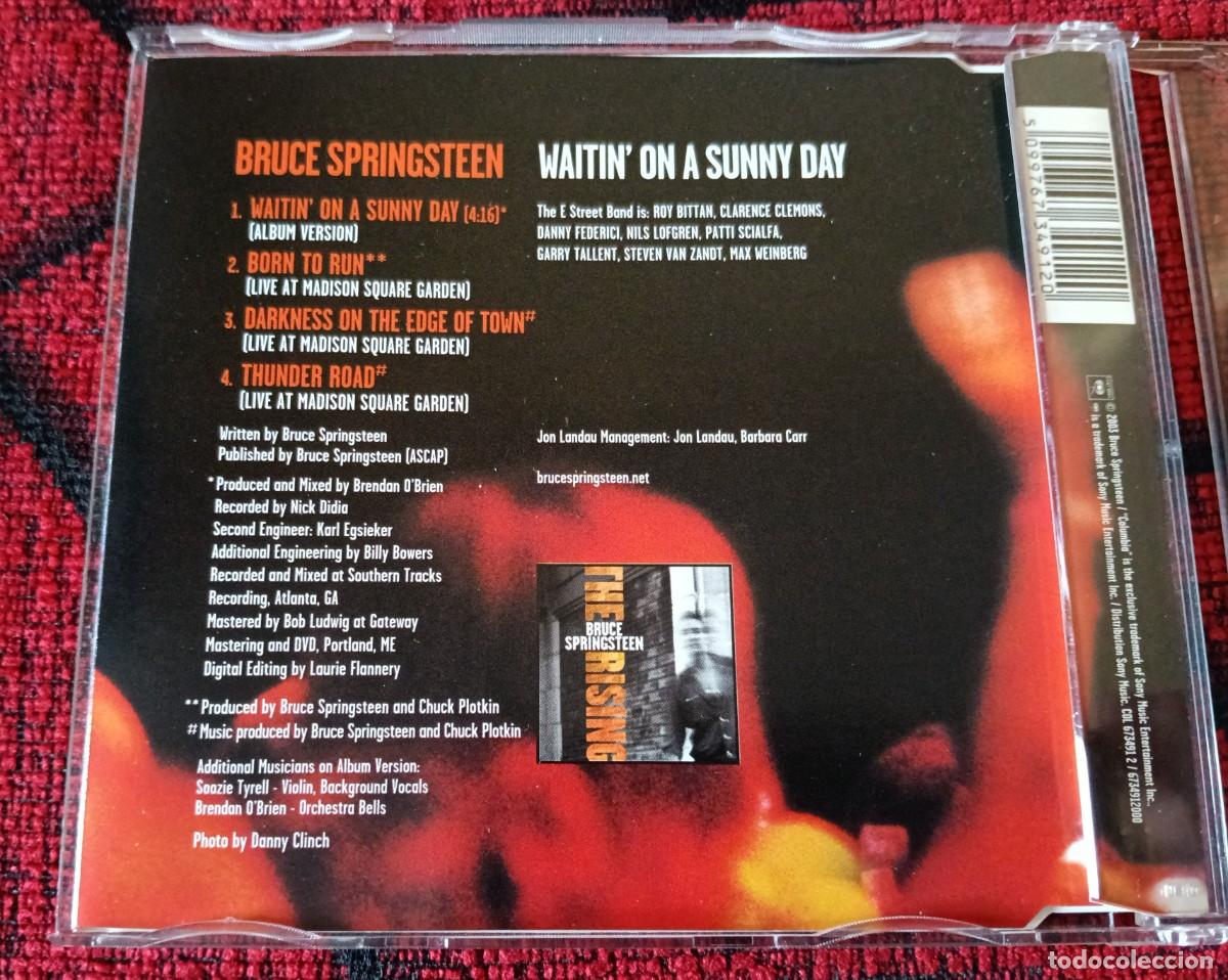 CDs de m&uacute;sica: BRUCE SPRINGSTEEN ** Waitin On A Sunny Day ** CD SINGLE 2003 - Foto 2