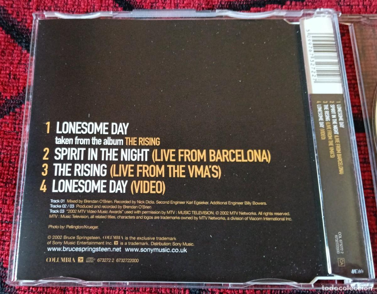 CDs de m&uacute;sica: BRUCE SPRINGSTEEN ** Lonesome Day ** CD SINGLE 2002 - Foto 2