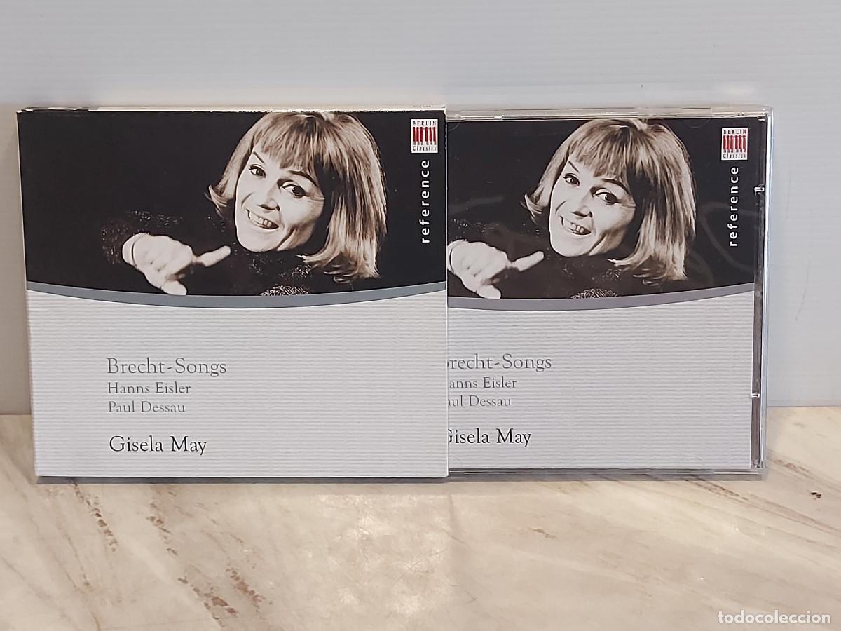 CDs de m&uacute;sica: GISELA MAY | BRECHT SONGS | HANNS EISLER | PAUL DESSAU | BERLIN CLASSICS 2004 | CD