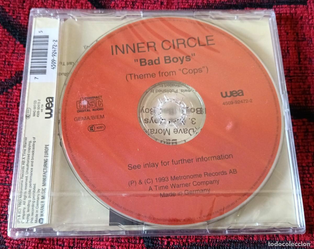 CDs de m&uacute;sica: INNER CIRCLE ** Bad Boys ** CD SINGLE 1993 PRECINTADO - Foto 2