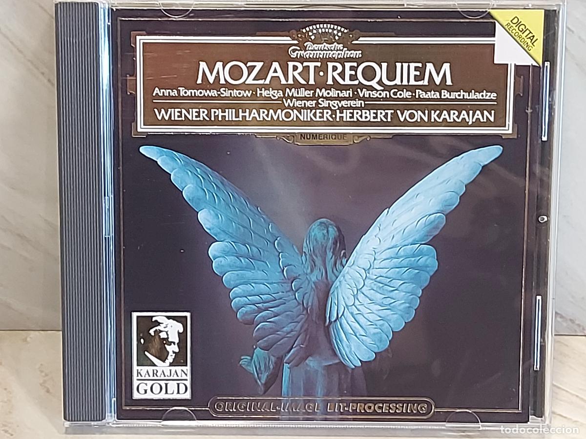 CDs de m&uacute;sica: MOZART | REQUIEM KV 626 | HERBERT VON KARAJAN | WIENER PHILHARMONIKER | CD-DG-1994