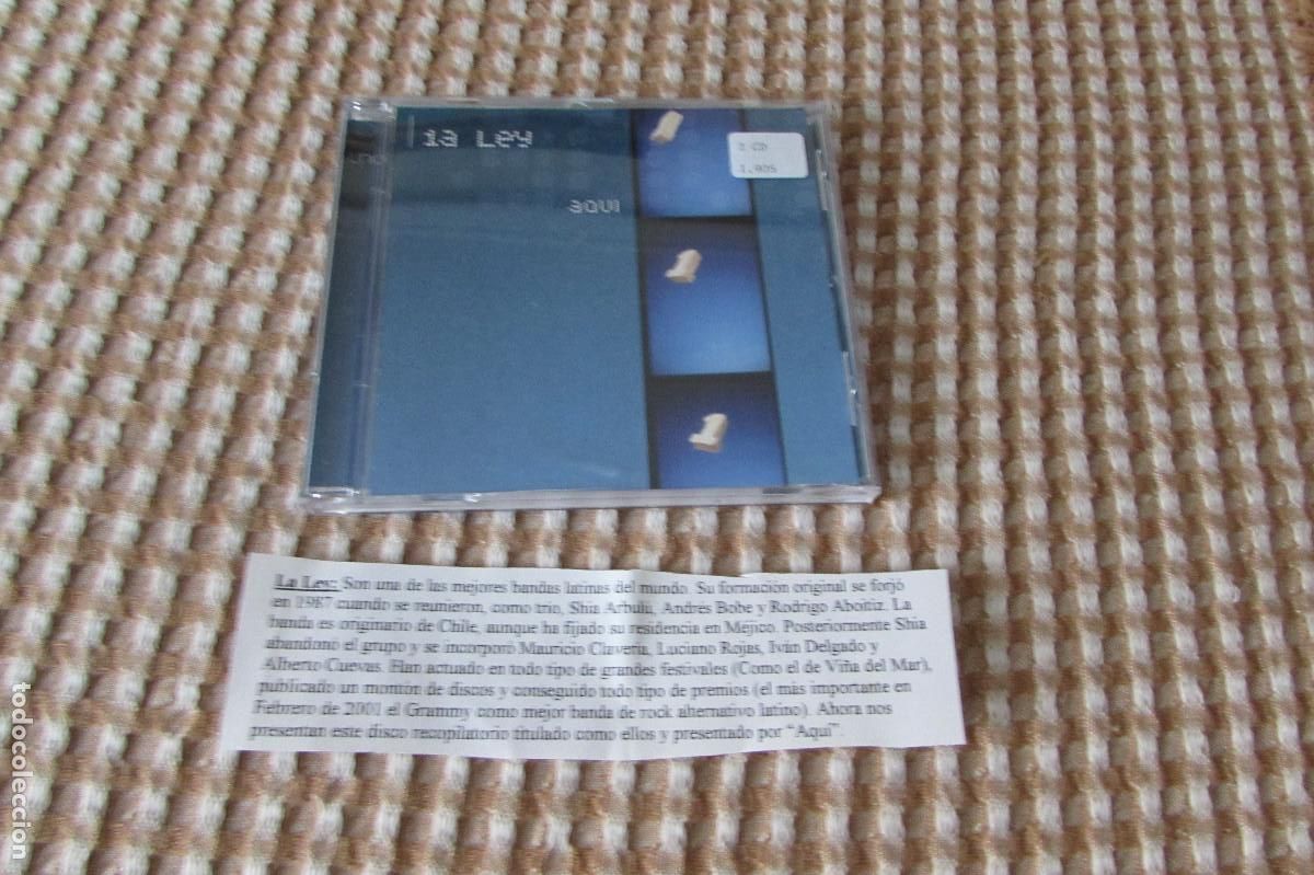 CDs de m&uacute;sica: LA LEY Aqui CD SINGLE CADENA 100