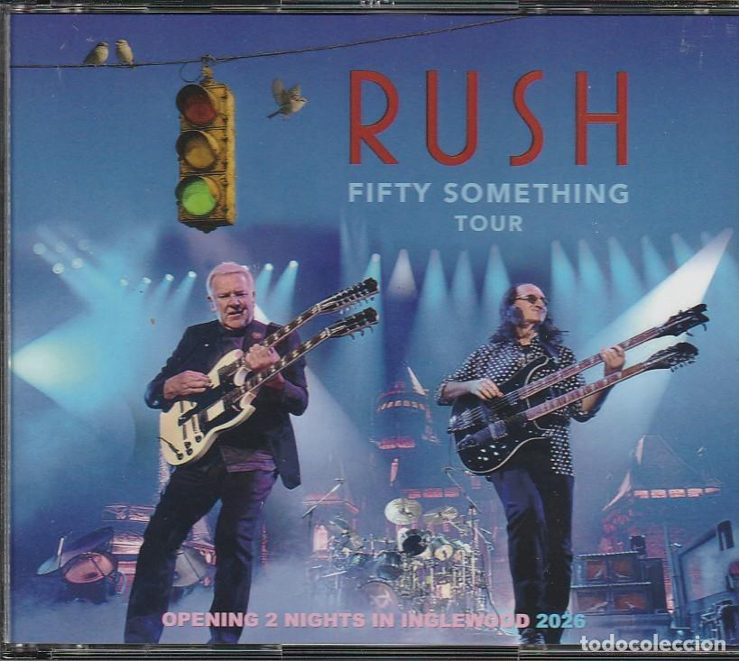 CDs de m&uacute;sica: 6 CD's - RUSH - Live in Inglewood 2026