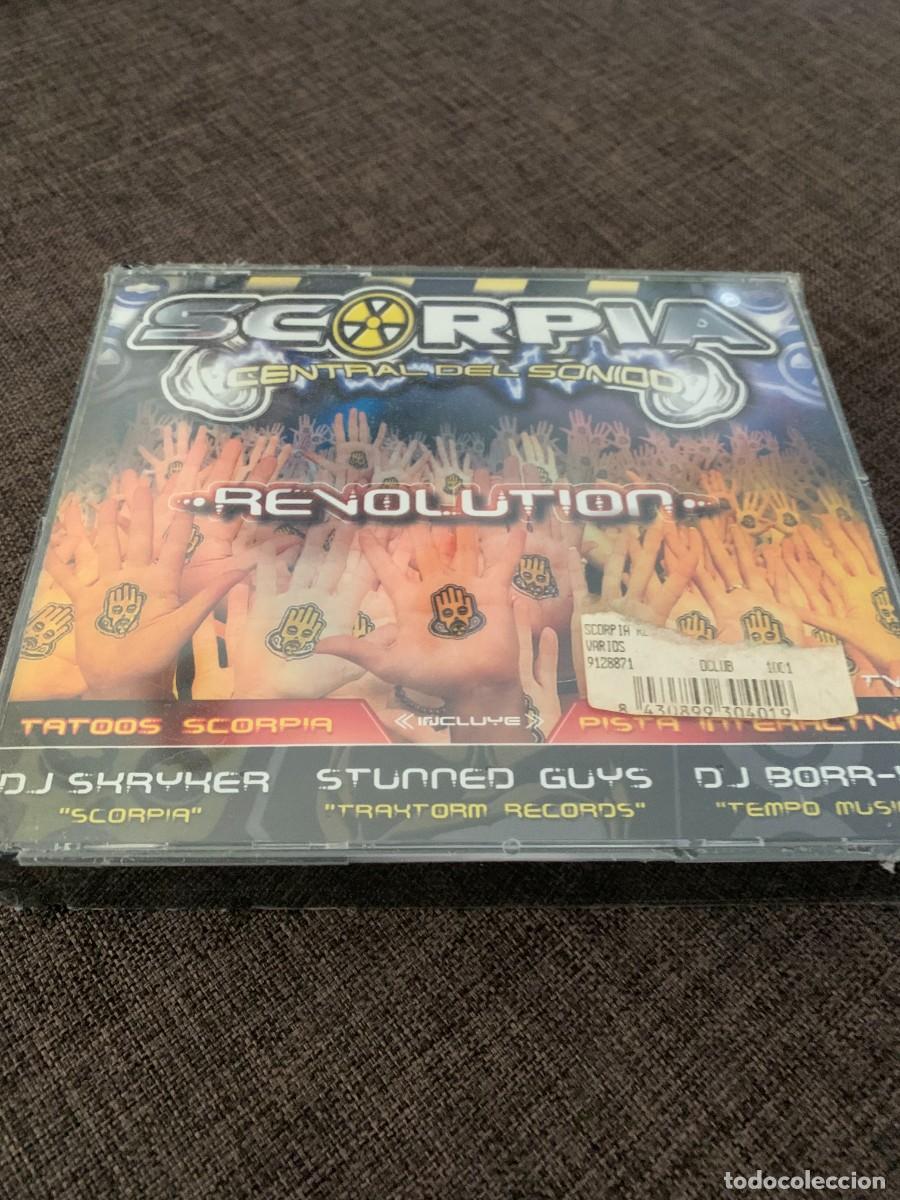 CDs de m&uacute;sica: TRIPLE CD. SCORPIA. REVOLUTION. PRECINTADO. - Foto 1