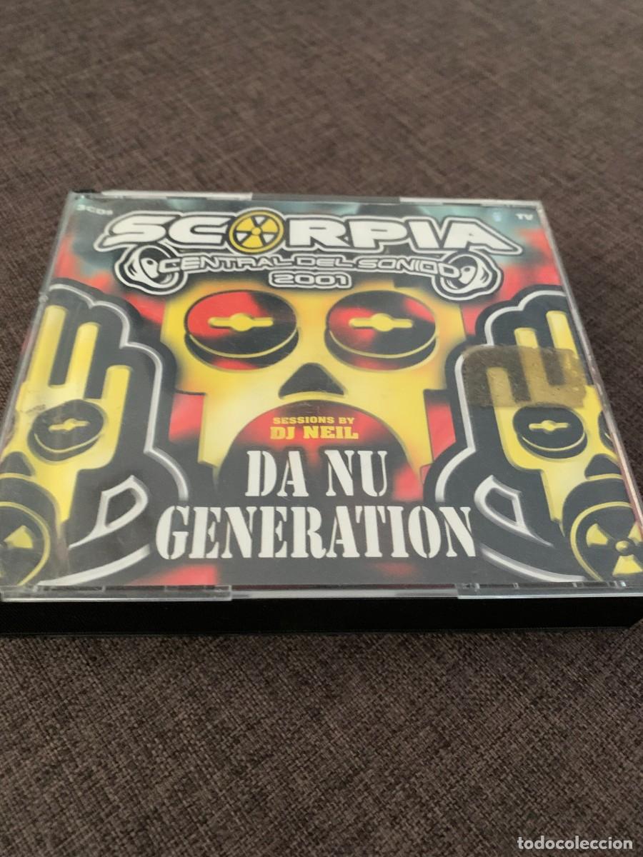 CDs de m&uacute;sica: TRIPLE CD. SCORPIA. DA NU GENERATION. BUENA CONSERV.