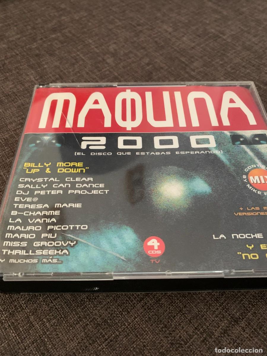 CDs de m&uacute;sica: CAJA 4 CD&acute;S. MAQUINA 2000. BUENA CONSERVACION