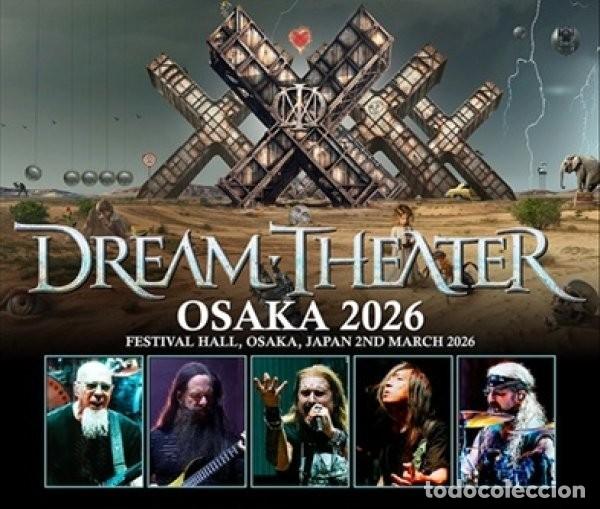 CDs de m&uacute;sica: 3 CD's - DREAM THEATER - Live OSAKA 2026