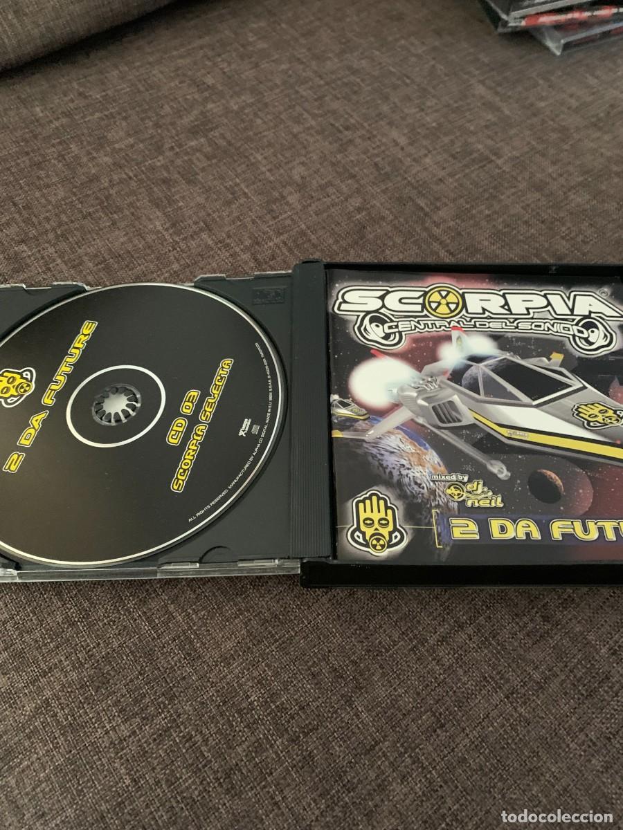 CDs de m&uacute;sica: TRIPLE CD. SCORPIA. 2 DA FUTURE. BUENA CONSERVACION. - Foto 2