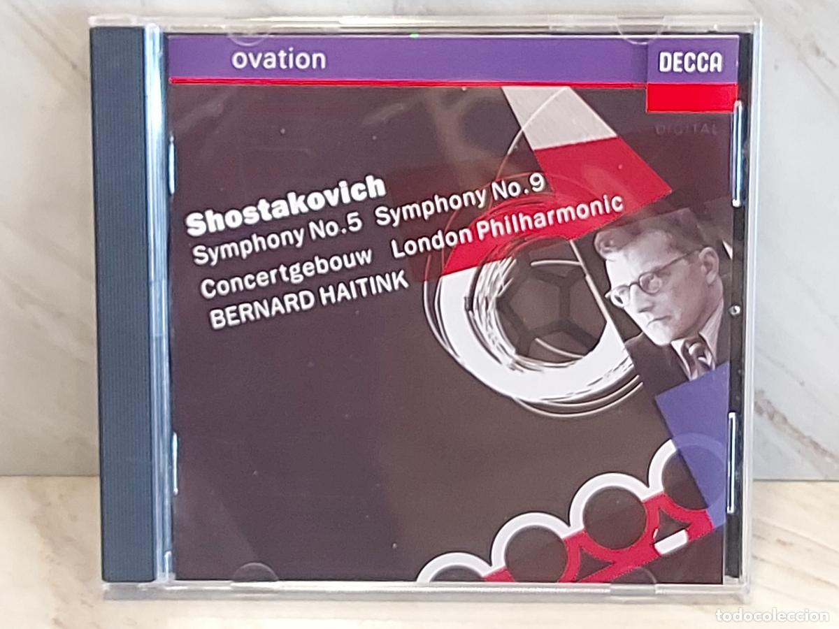 CDs de m&uacute;sica: SHOSTAKOVICH | SINFON&Iacute;AS 5 Y 9 | BERNARD HAITINK | CONCERTGEBOUW | CD-DECCA-1993