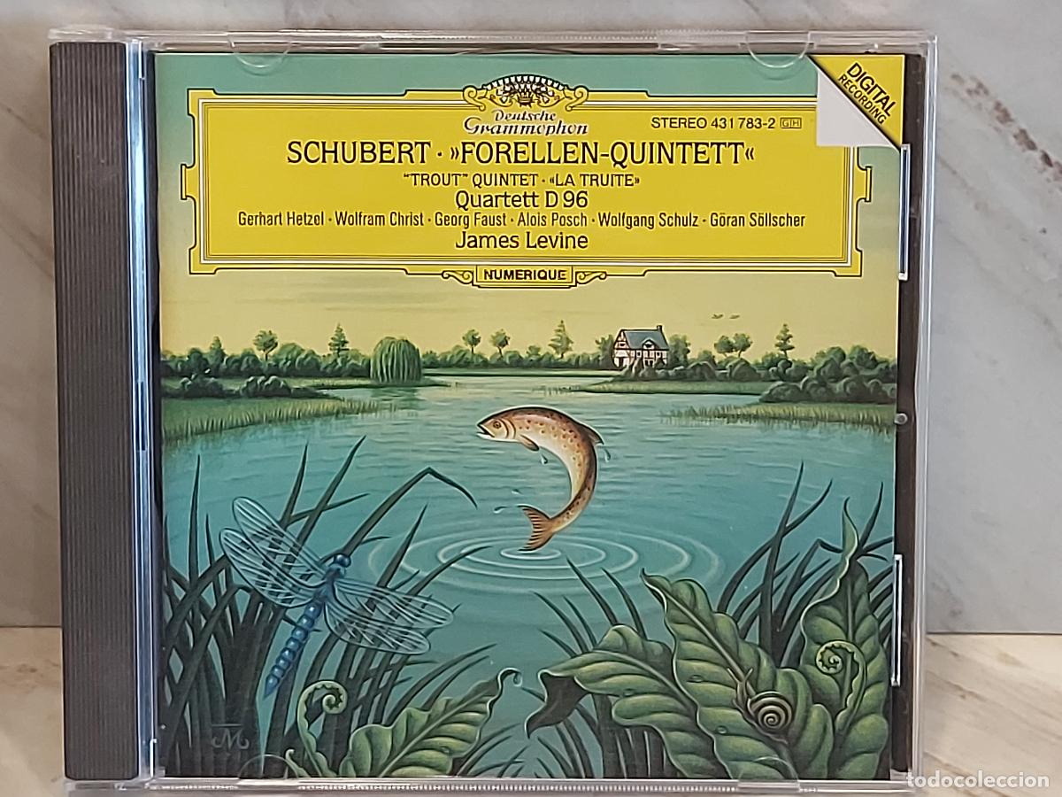 CDs de m&uacute;sica: SCHUBERT | FORELLEN QUINTETT D667 | QUARTETT D96 | JAMES LEVINE | CD DG 1993