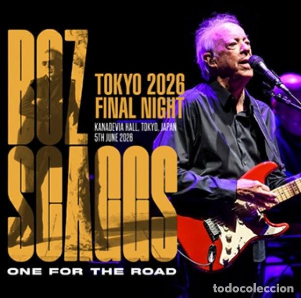 CDs de m&uacute;sica: 2 CD's - Boz SCAGGS - Live Tokyo 2026