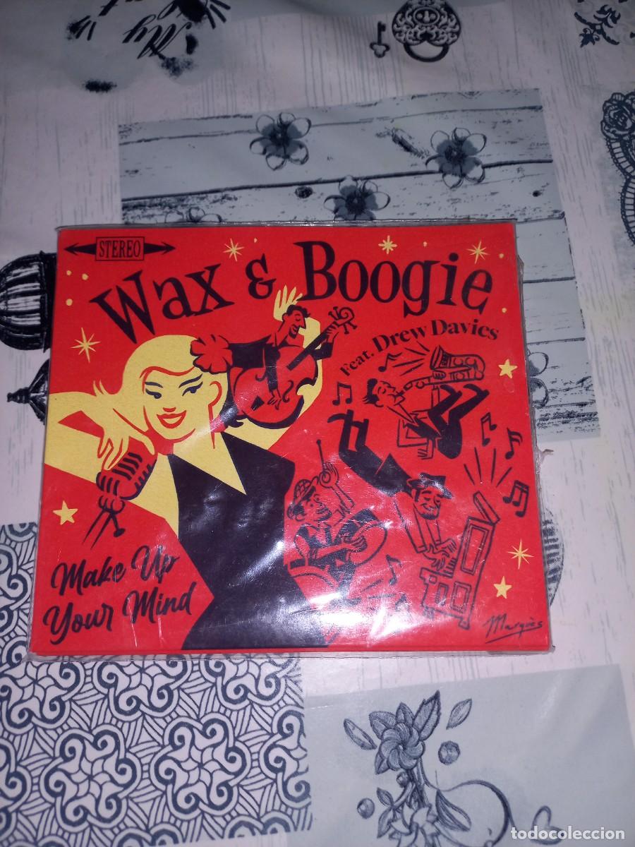 CDs de m&uacute;sica: CD: WAX & BOOGIE FEAT. DREW DAVIES (Make up your mind) &middot;NUEVO Y PRECINTADO