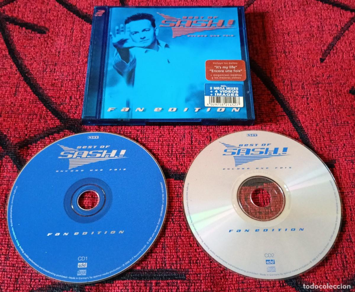 Music CDs: SASH! ** Best Of Sash! / Encore Une Fois ** DOBLE CD 2000