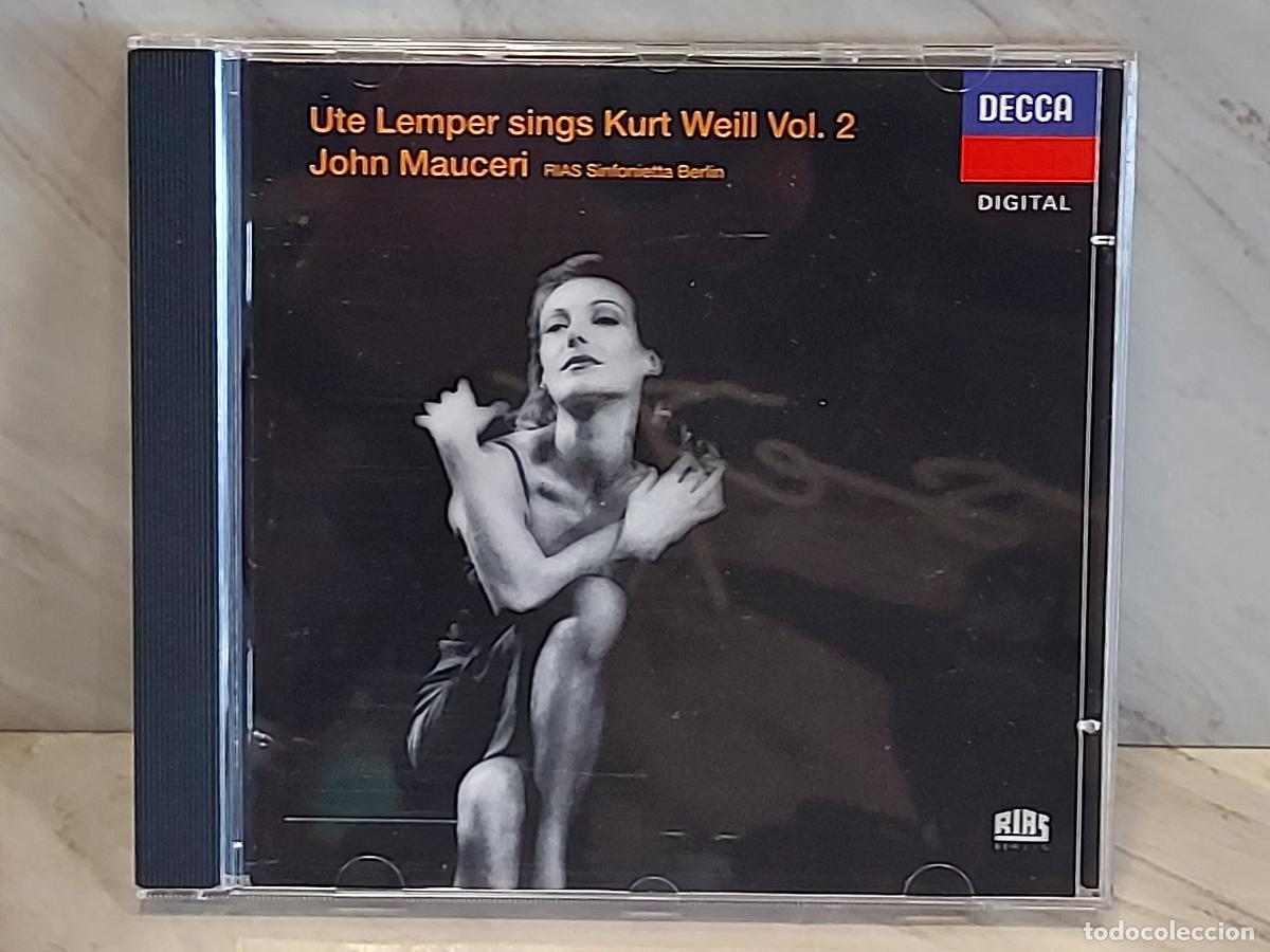 CDs de m&uacute;sica: UTE LEMPER | SINGS KURT WEILL VOL. 2 | JOHN MAUCERI | DECCA | CD 1993