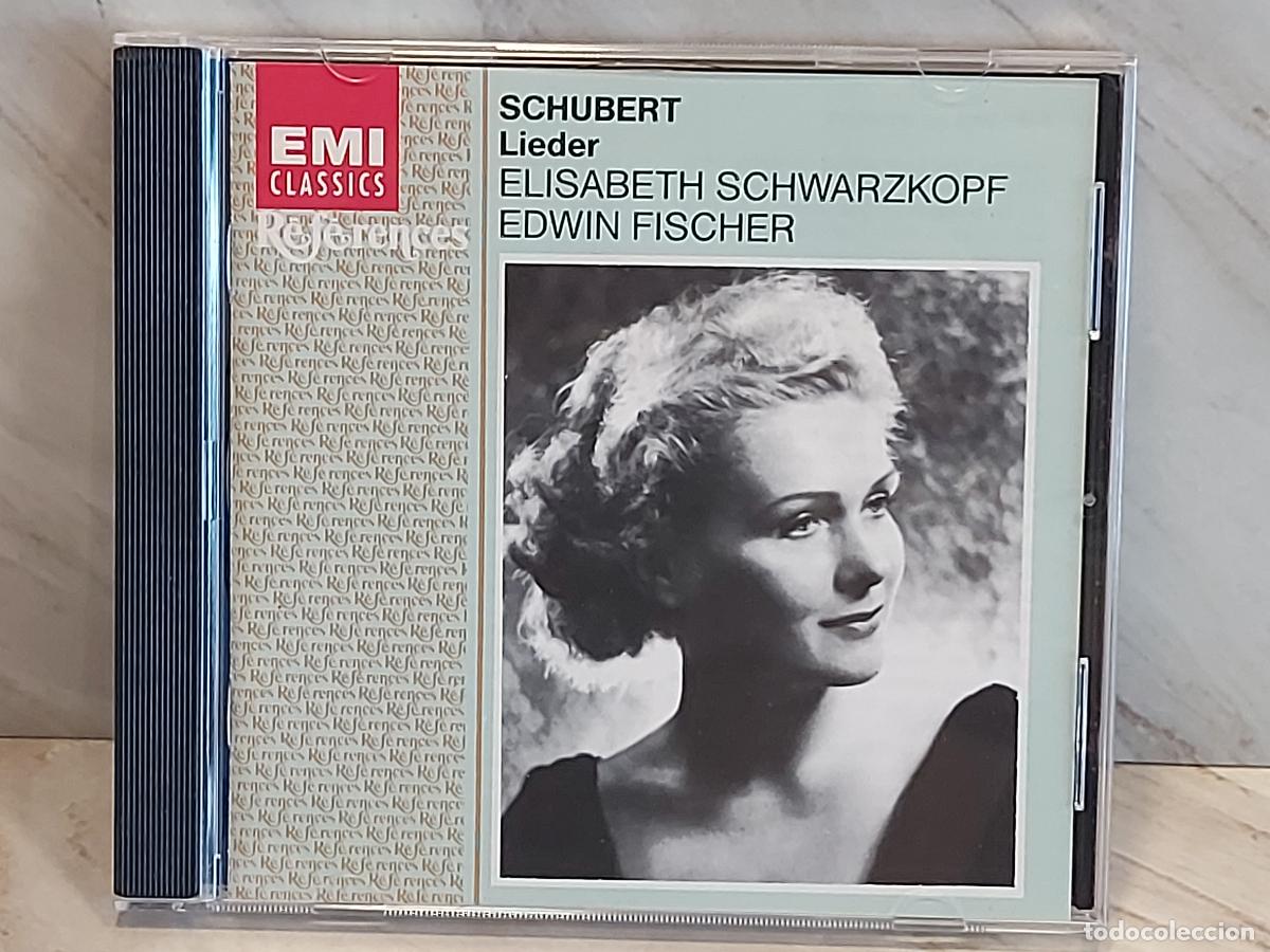 CDs de m&uacute;sica: SCHUBERT | LIEDER | ELISABETH SCHWARZKOPF | EDWIN FISCHER | EMI CLASSICS | CD 1986