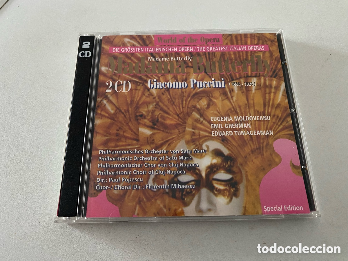 CDs de m&uacute;sica: World Of The Opera Giacomo Puccini 1858-1924 2 Cd
