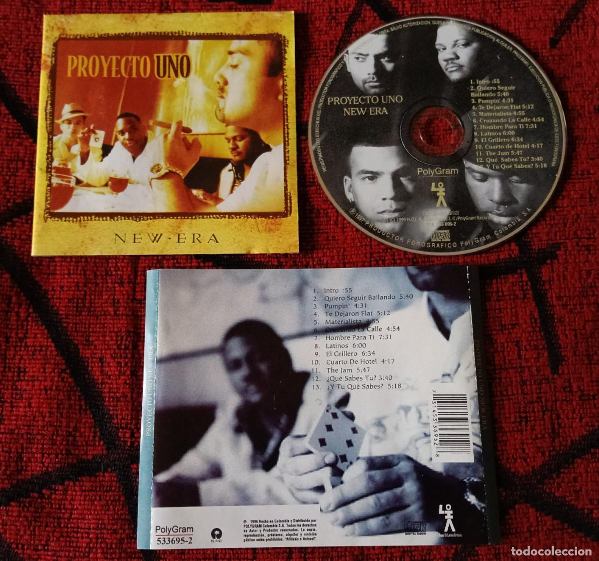 CDs de m&uacute;sica: PROYECTO UNO ** New Era ** CD 1996 COLOMBIA