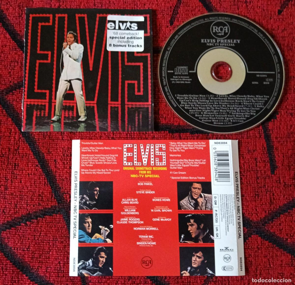 CDs de m&uacute;sica: ELVIS PRESLEY ** NBC TV Special ** CD REEDICION ALEMANIA