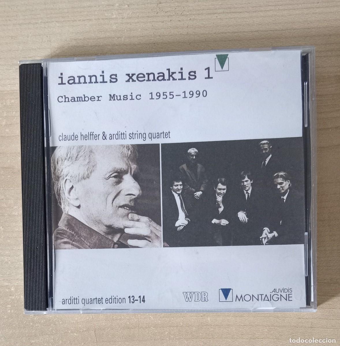 CDs de m&uacute;sica: IANNIS XENAKIS 1 - Chamber music 1955 - 1990.. claude helfer & arditti string quartet. 2 CD