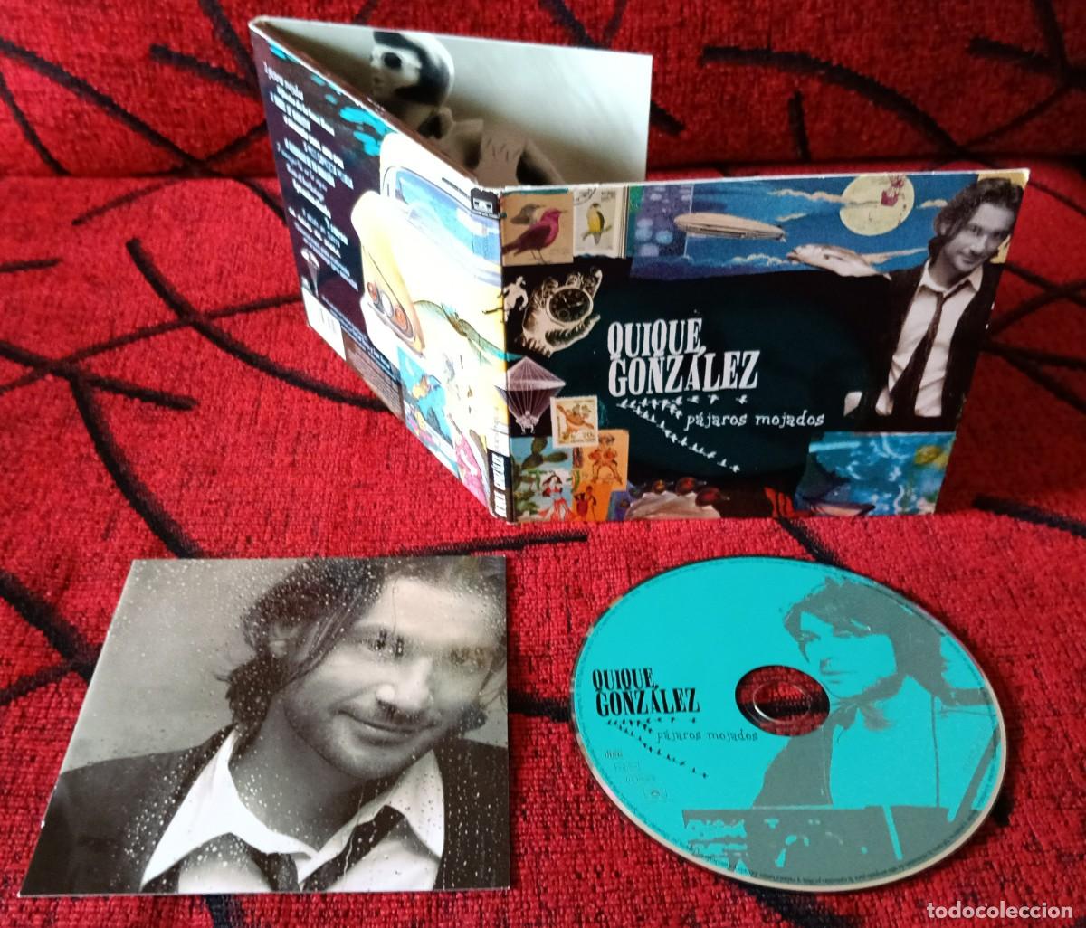 CDs de m&uacute;sica: QUIQUE GONZALEZ ** P&aacute;jaros Mojados ** CD 2002