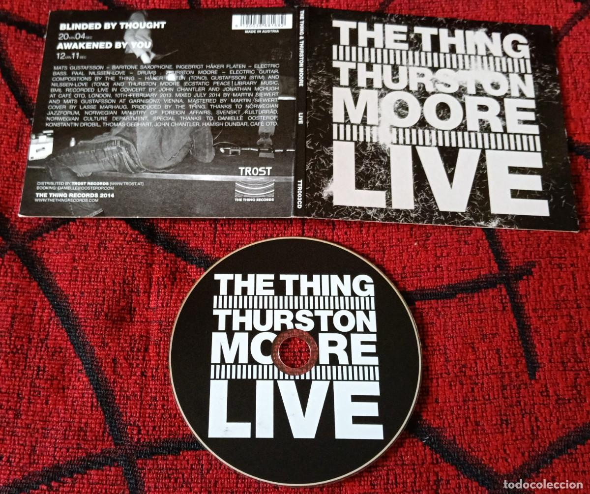 CDs de m&uacute;sica: THE THING / THURSTON MOORE ** Live ** CD 2014 AUSTRIA - Foto 1