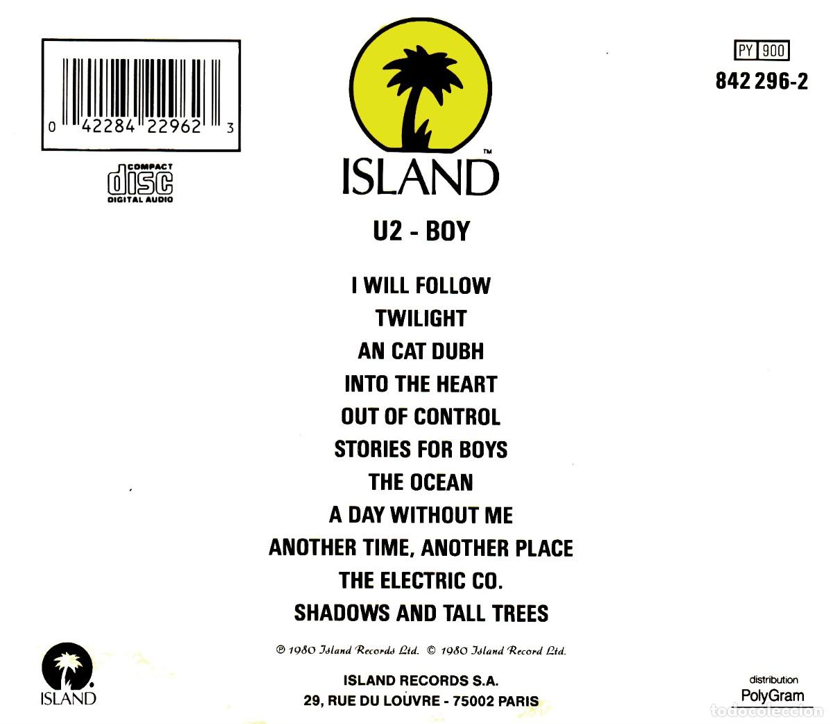 CDs de m&uacute;sica: R8857 - U2. BOY. CD. - Foto 2