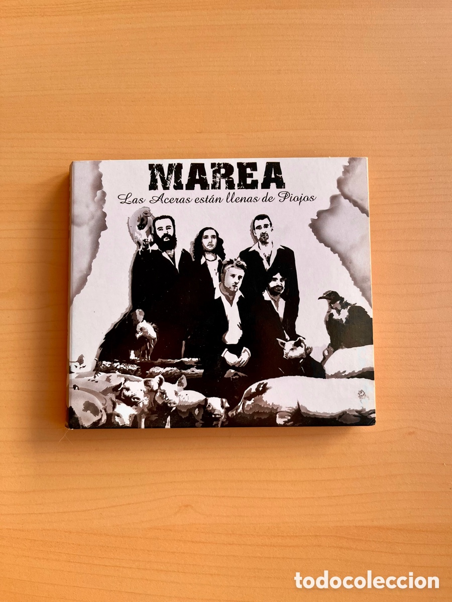 CDs de m&uacute;sica: Las aceras estan llenas de piojos Marea