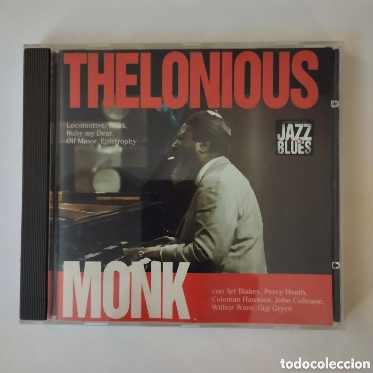 CDs de m&uacute;sica: CD Thelonious Monk (Piano) - Maestro Del Jazz.
