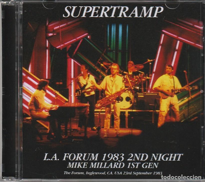 CDs de m&uacute;sica: 2 CD's - SUPERTRAMP - Live L.A. Forum 1983