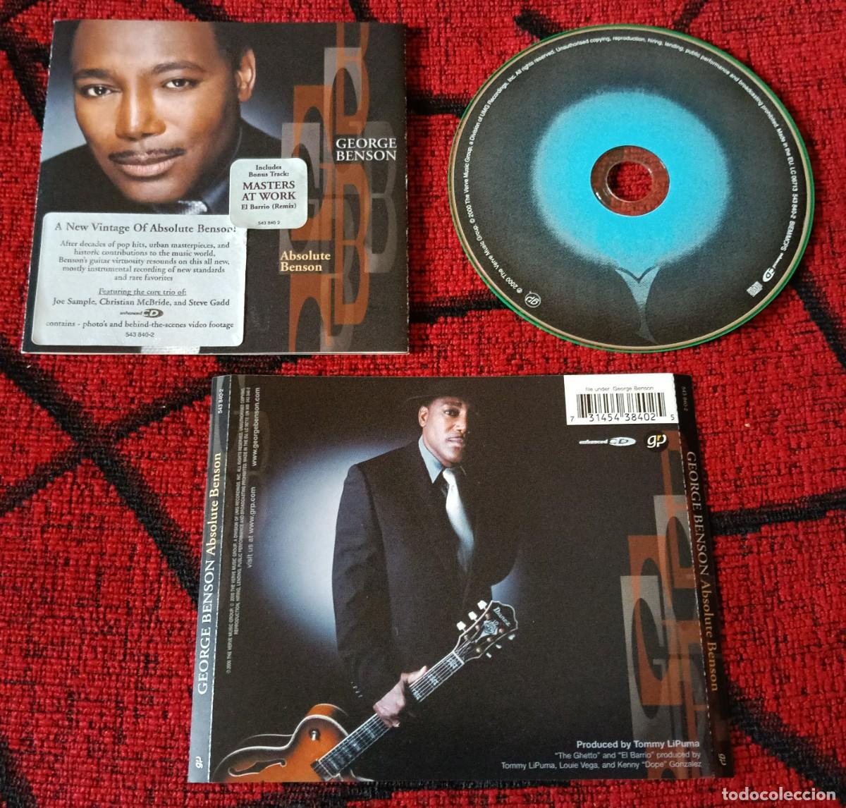 CDs de m&uacute;sica: GEORGE BENSON ** Absolute Benson ** CD 2000