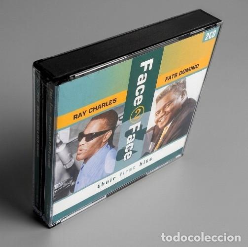 CDs de m&uacute;sica: G828 - [DOBLE CD SET BOX - PRECINTADO]. RAY CHARLES + FATS DOMINO. SUS PRIMEROS HITS. RECOPILATORIOS