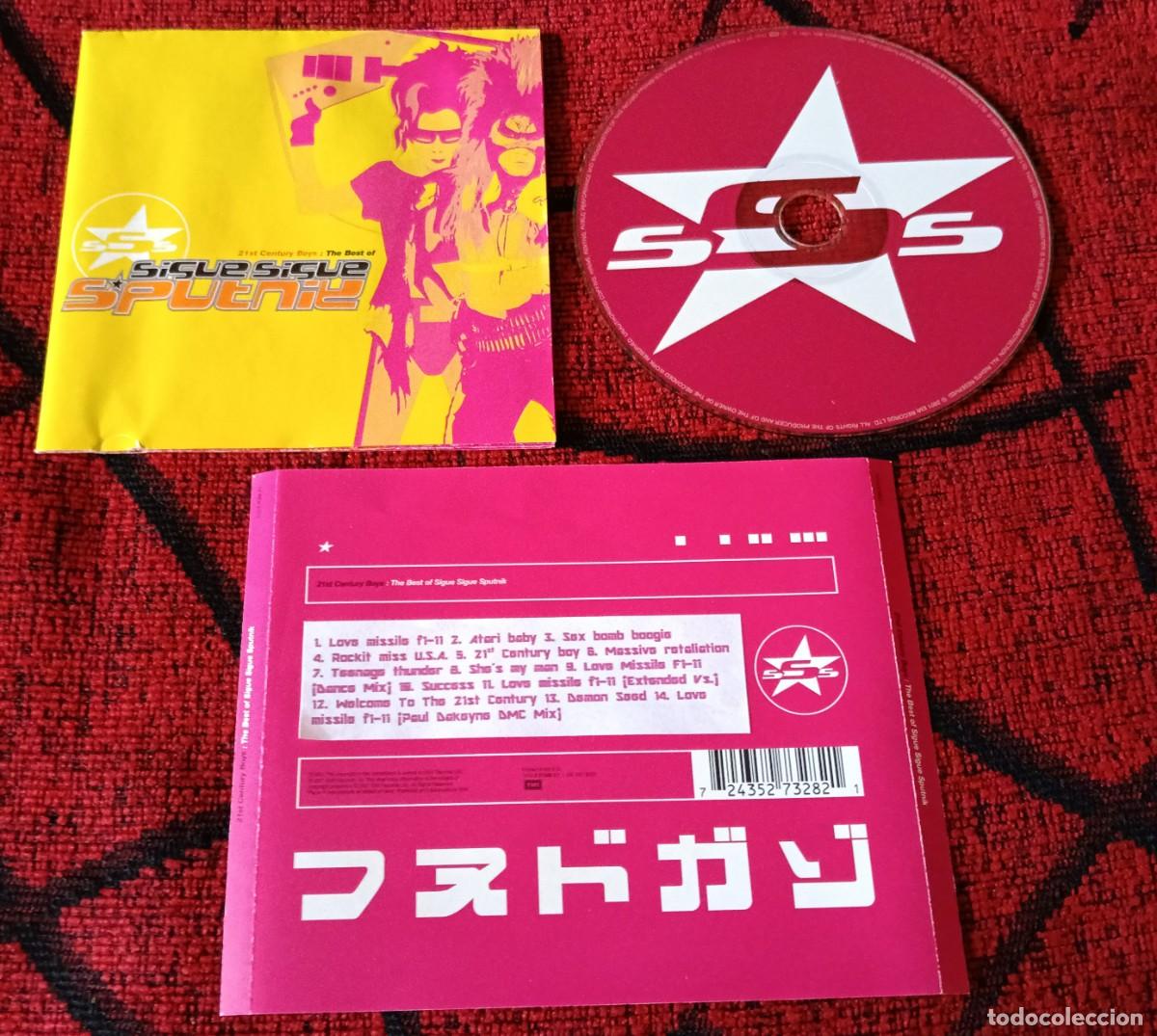 CDs de m&uacute;sica: Sigue Sigue Sputnik ** 21st Century Boys: The Best Of Sigue Sigue Sputnik ** CD 2001
