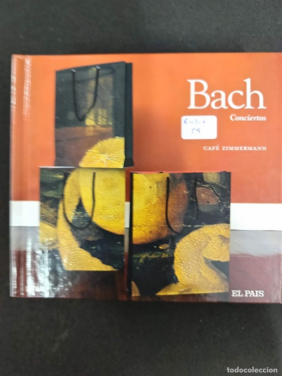 CDs de m&uacute;sica: BACH. CONCIERTOS . CAF&Eacute; ZIMMERMANN. BBVA. EL PAIS. DIVERDI