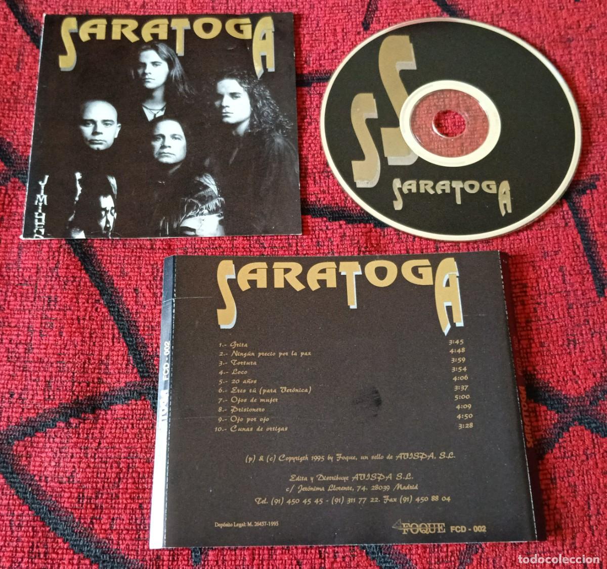 CDs de m&uacute;sica: SARATOGA ** Saratoga ** CD 1995