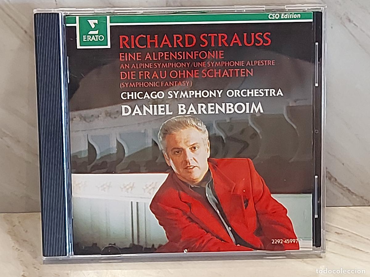 CDs de m&uacute;sica: RICHARD STRAUSS | EINE ALPENSINFONIE | BARENBOIM | ERATO | CD 1993