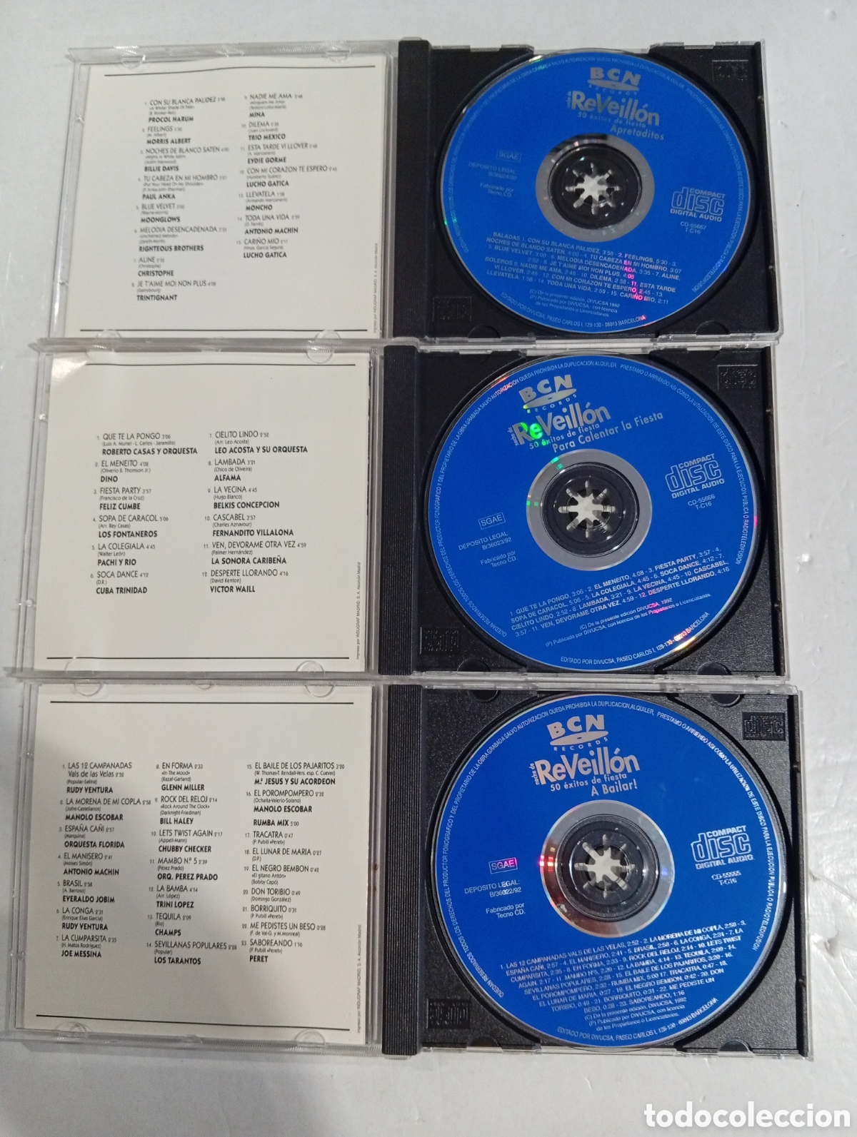 CDs de m&uacute;sica: Noche de Reveillon 3 Cds Completo - Foto 3