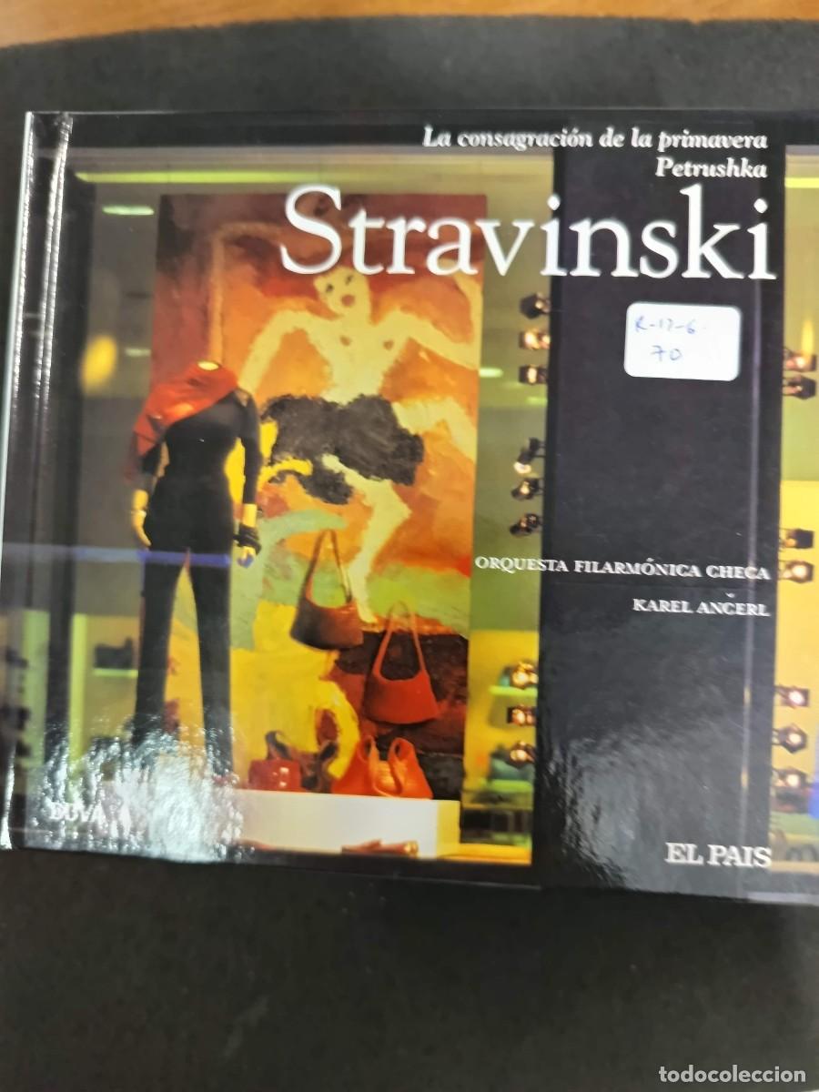 CDs de m&uacute;sica: STRAVINSKI: LA CONSAGRACI&Oacute;N DE LA PRIMAVERA / PETRUSHKA. DIR: KAREL ANCERL. ORQ. FIL. CHECA (DIVERDI