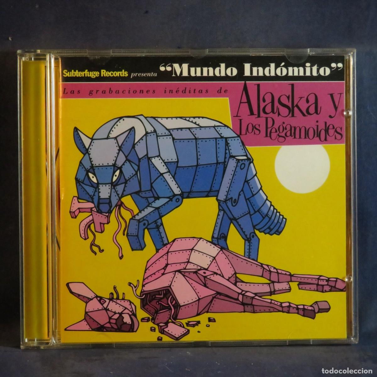 CDs de m&uacute;sica: ALASKA Y LOS PEGAMOIDES &ndash; &rdquo;MUNDO IND&Oacute;MITO&rdquo; - CD