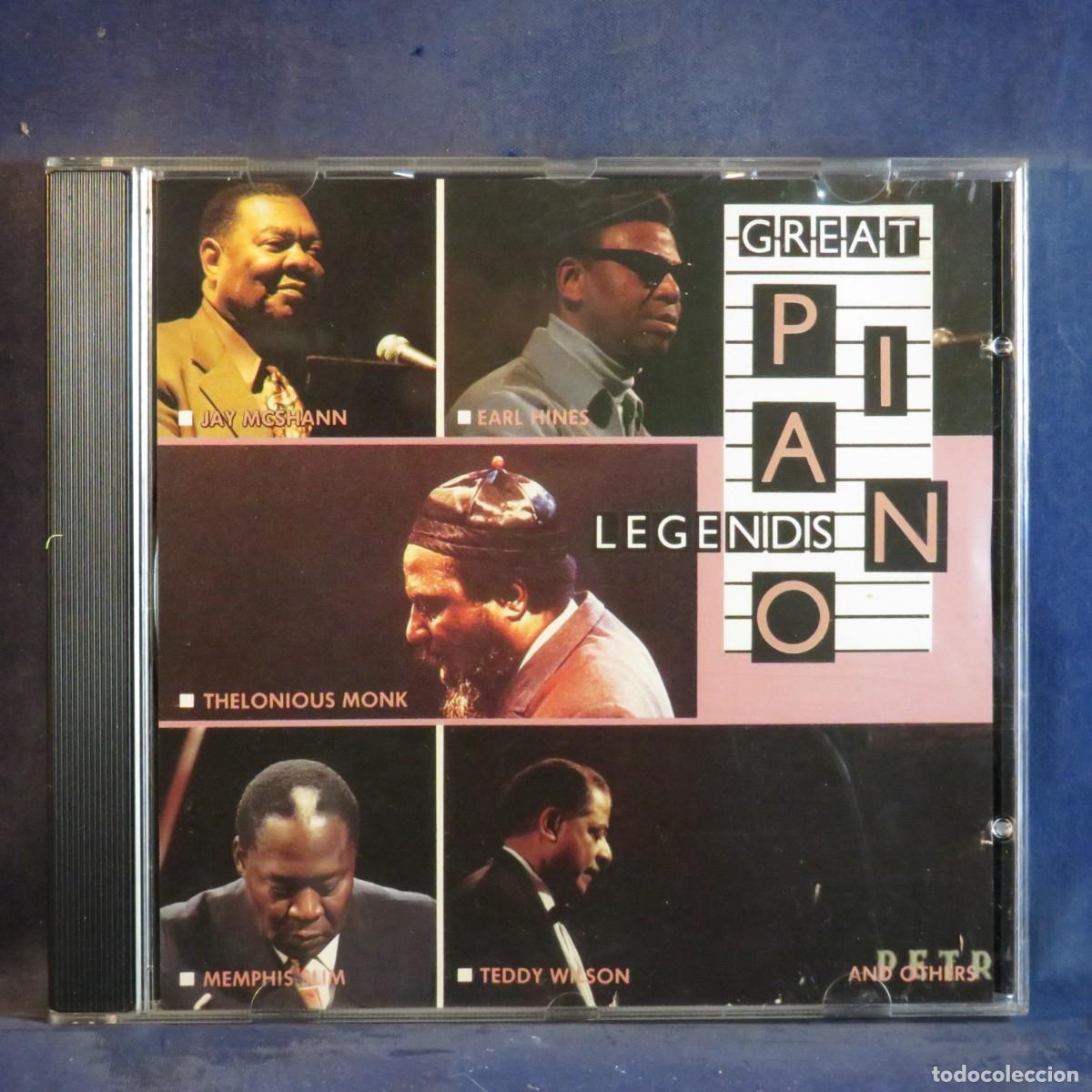 CDs de m&uacute;sica: VARIOS &ndash; GREAT PIANO LEGENDS - CD