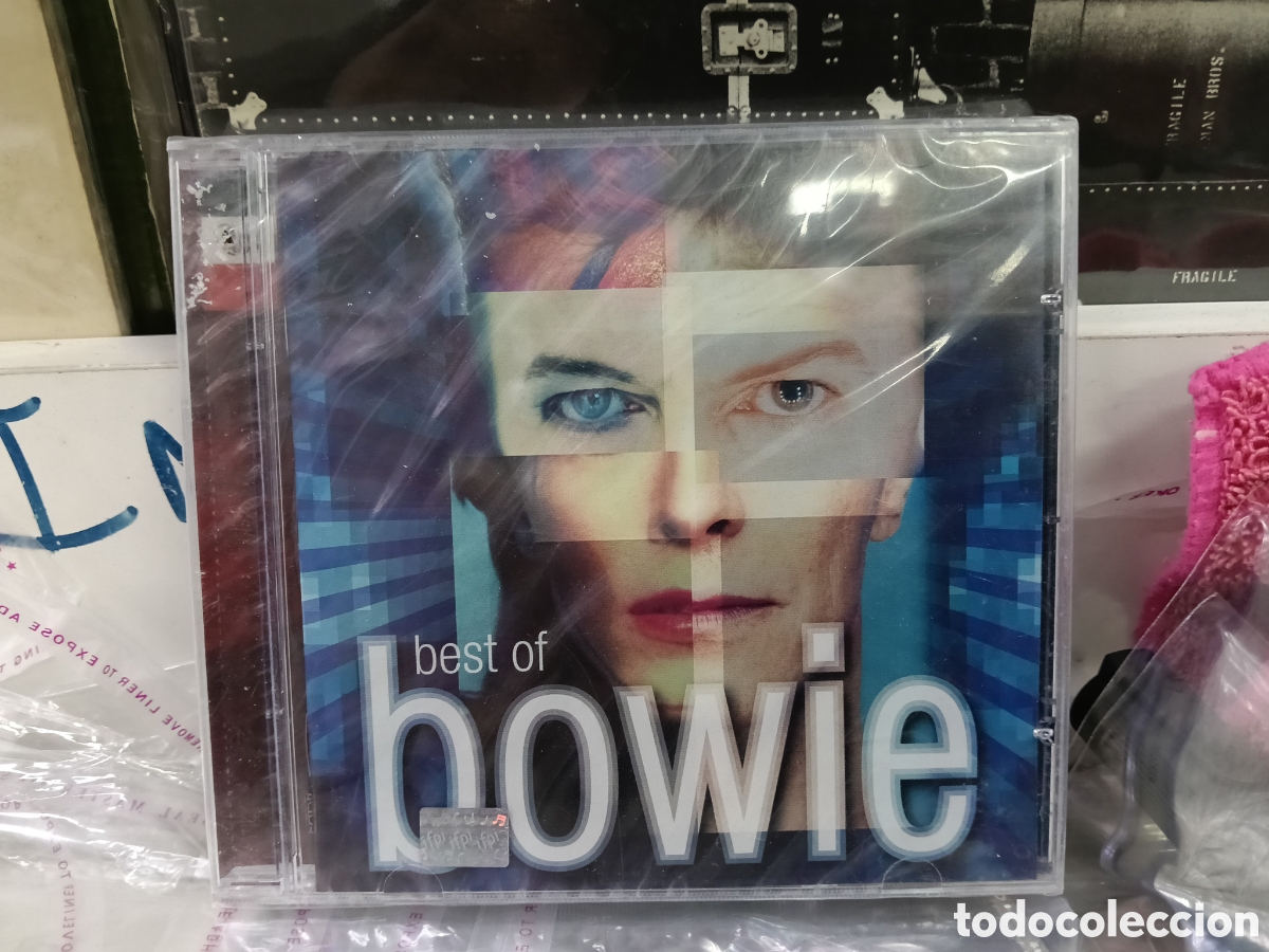 CDs de m&uacute;sica: BEST of David Bowie CD mexico 2002 precitando