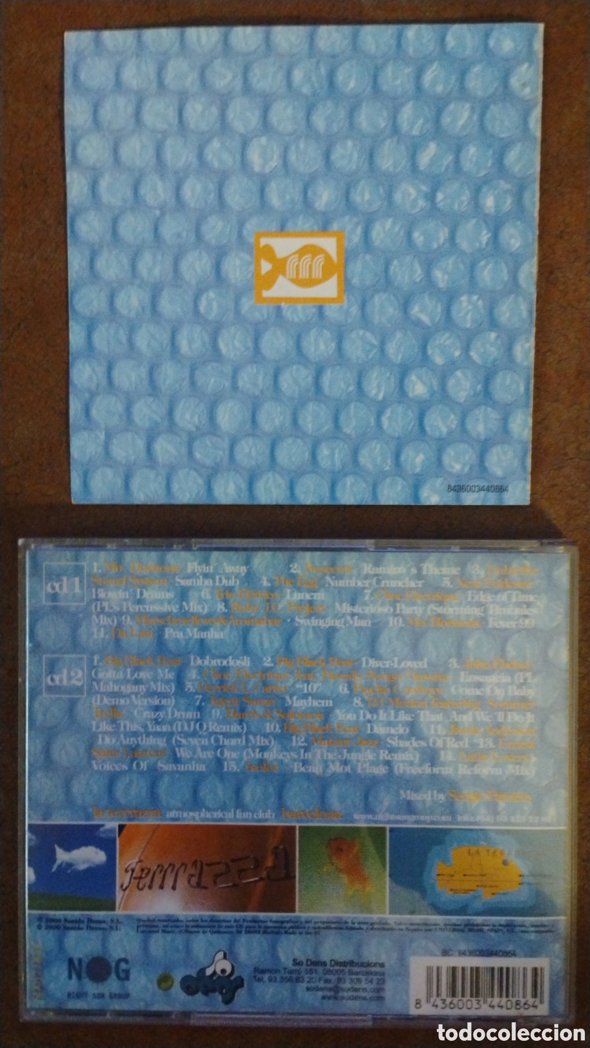 CDs de m&uacute;sica: SERGIO PATRICIO-LA TERRAZZA&bull;ATMOSPHERICAL FUN CLUB-2xCD-SO DENS/SPAIN-KSA