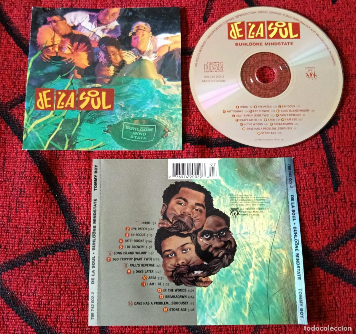 CDs de m&uacute;sica: DE LA SOUL ** Buhloone Mindstate ** CD 1993 CANADA - Foto 1