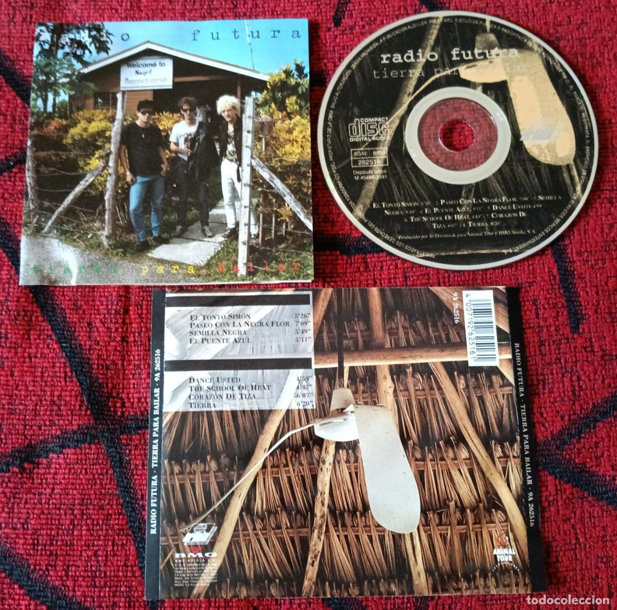 CDs de m&uacute;sica: RADIO FUTURA ** Tierra Para Bailar ** CD 1992