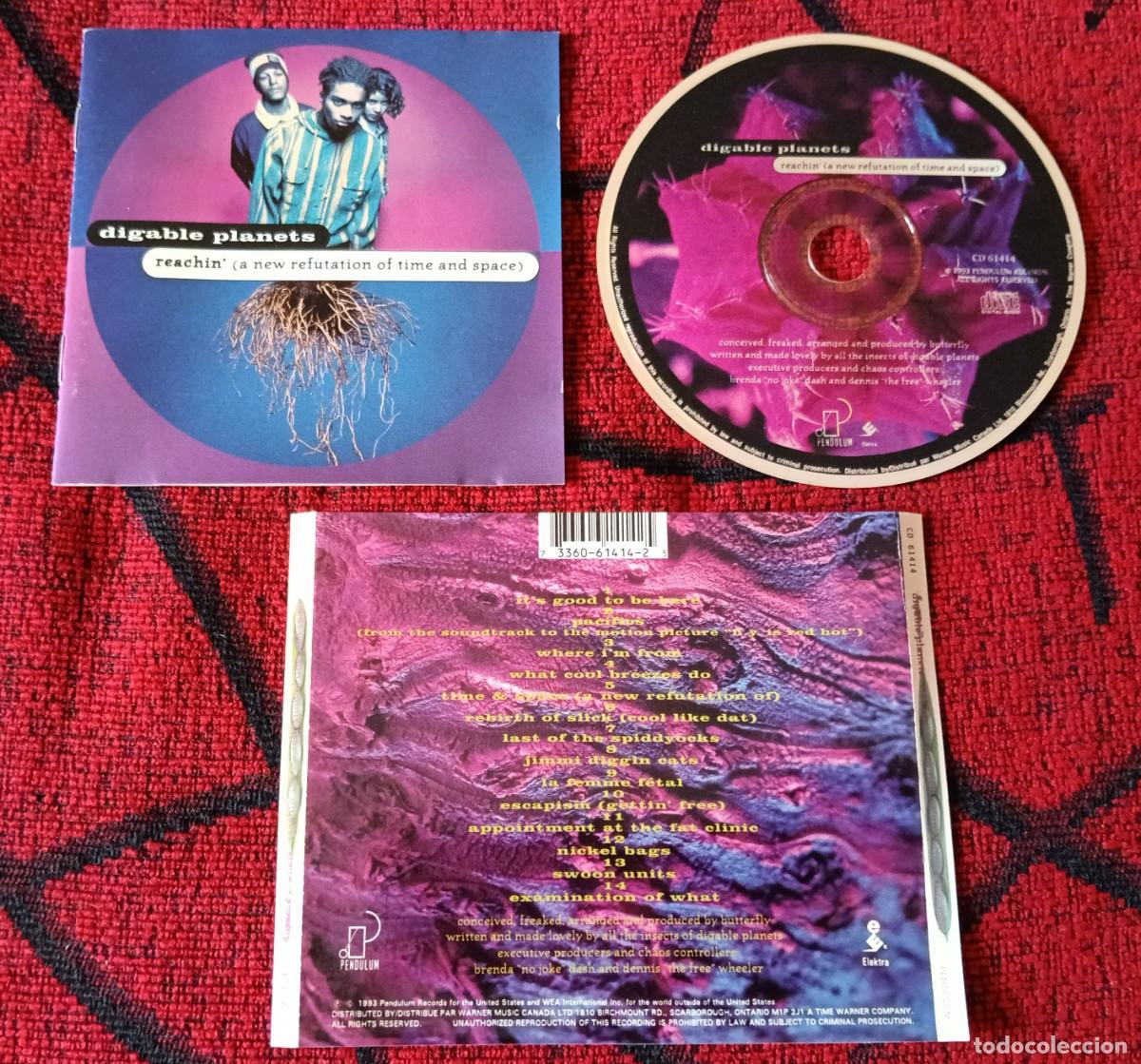 CDs de m&uacute;sica: DIGABLE PLANETS ** Reachin' (A New Refutation Of Time And Space) ** CD 1993 USA