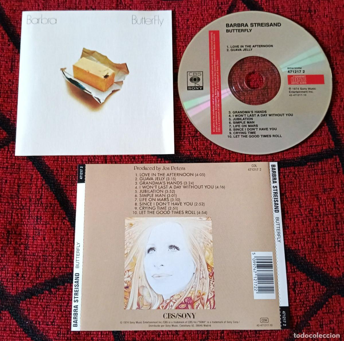 CDs de m&uacute;sica: BARBRA STREISAND ** Butterfly ** CD - Foto 1