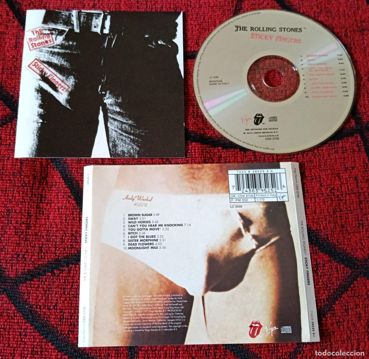 CDs de m&uacute;sica: THE ROLLING STONES ** Sticky Fingers ** CD REEDICION ITALIA