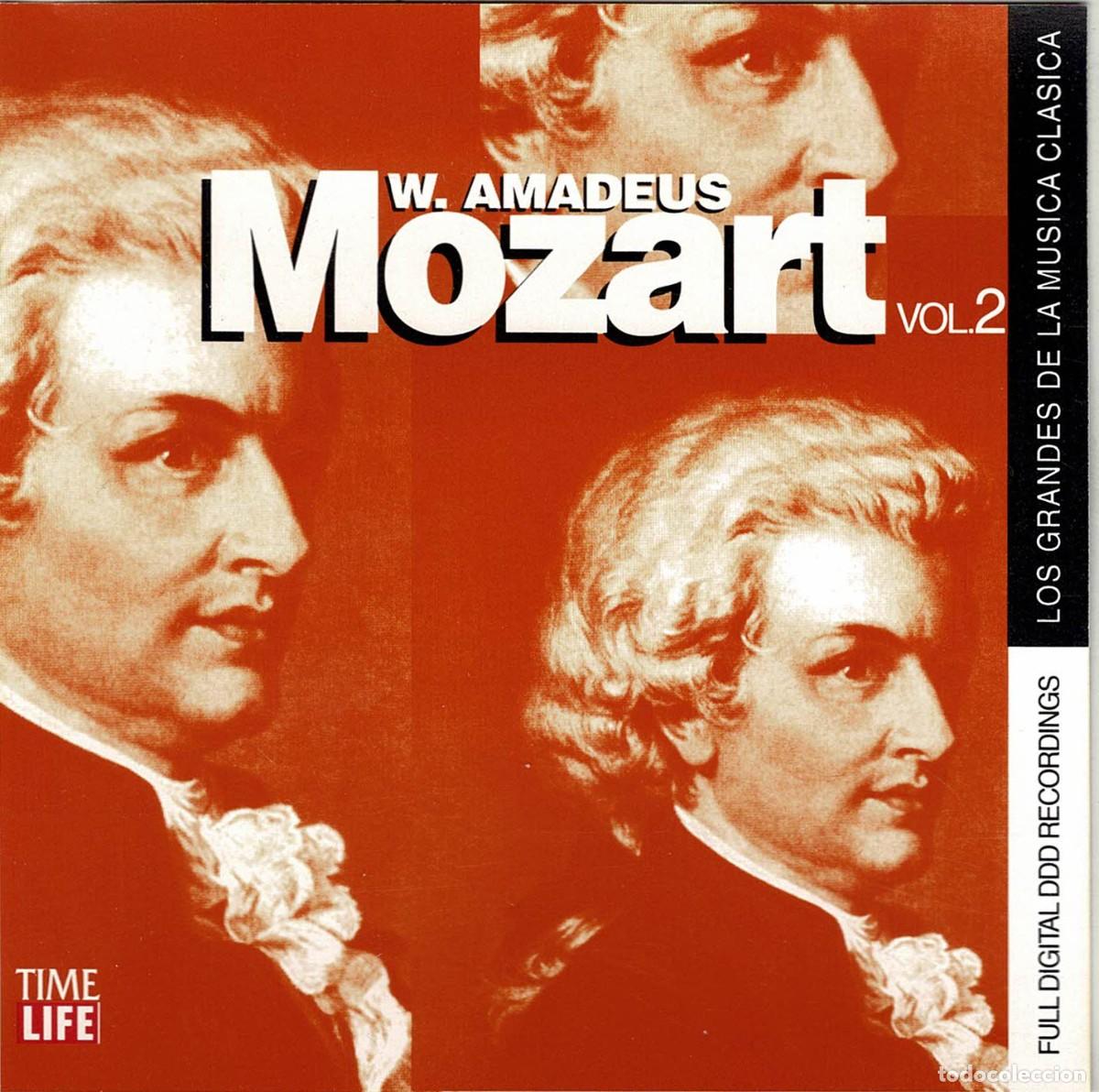 CDs de m&uacute;sica: W. Amadeus Mozart - Los Grandes de la M&uacute;sica Cl&aacute;sica. Mozart Vol. 2. CD